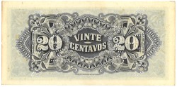 Mozambique. 20 Centavos. Banknote. Type 1938. - UNC.