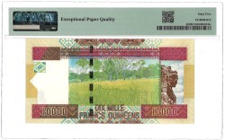 Guinea. 10.000 Francs. Banknote. Type 2012. - PMG 65EPQ