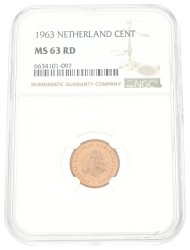 Lot (14) 1 Cent - High graded. Juliana.