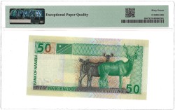 Namibia. 50 Namibia Dollars. Banknote. Type ND. - PMG 67EPQ