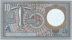 Nederland. 10 Gulden. Bankbiljet. Type 1953. Type Replacememt. - Zeer Fraai.