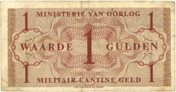 Nederland. 1 Gulden. Bankbiljet. Type ND. Type Ministerie van Oorlog. - Zeer Fraai.