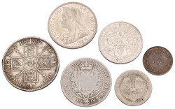 Great Britain. Victoria. Lot (6) Mixed Lot. F - XF.