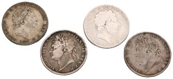 Great Britain. George III - IV. Mixed lot. F - VF.