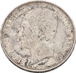 Belgium. Leopold I. 5 Francs - Medallic of the mariage of the duke and duchess of Brabant. 1853. VF +.