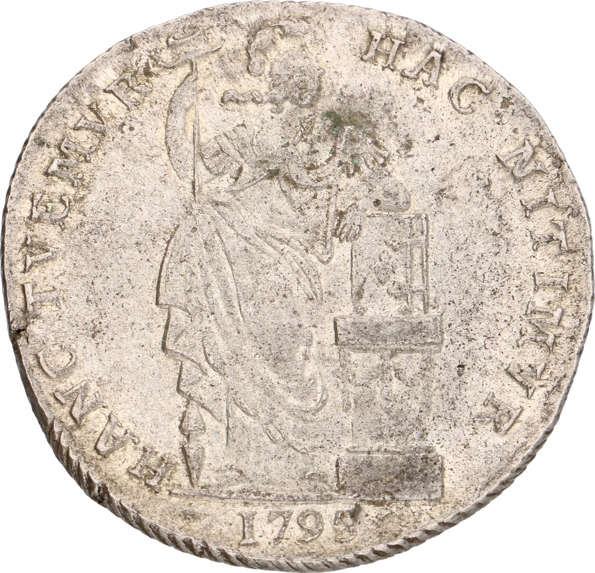 3 Gulden. West-Friesland. 1795. Prachtig / UNC.