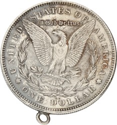 USA. 1 Morgan Dollar. 1878 CC. XF +.