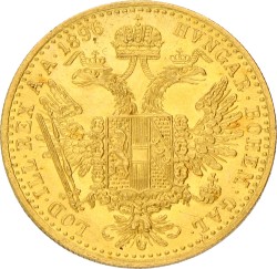 Austria. Franz Joseph I. 1 Ducat. 1896. UNC.