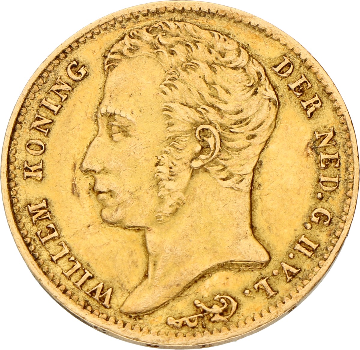 10 Gulden. Willem I. 1840. Zeer Fraai.