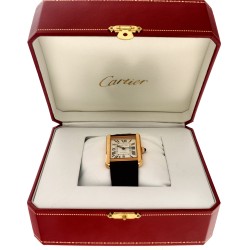 No Reserve - Cartier Tank Solo XL 18K. W5200026/3799 - Heren horloge 