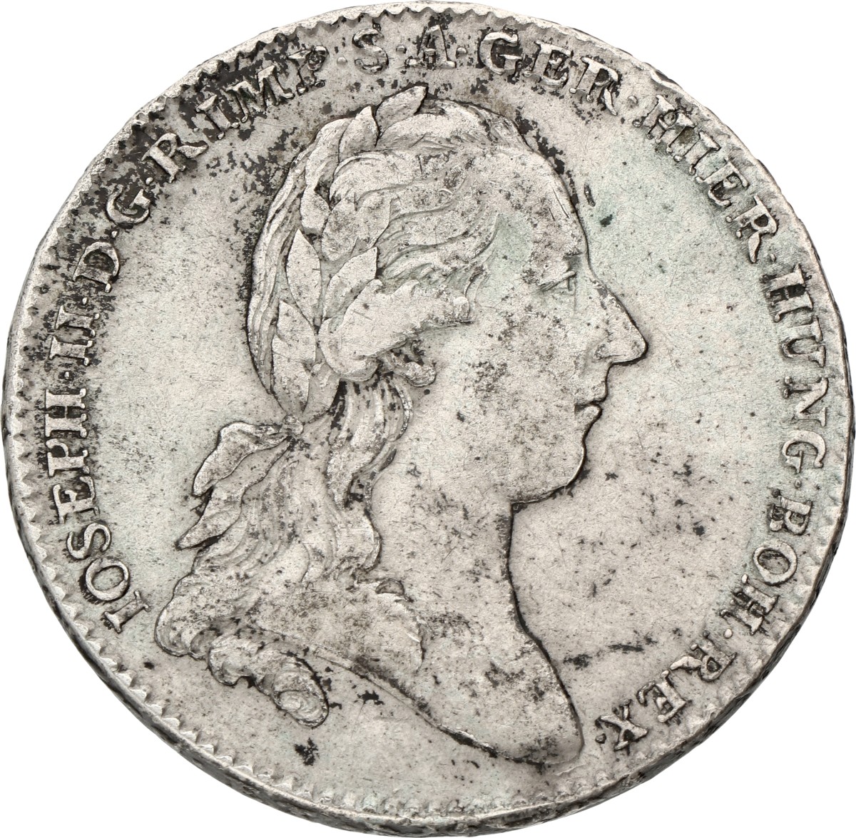 Kronenthaler. Brabant. Brussel. Joseph II. 1784. Zeer Fraai.