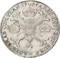 Kronenthaler. Brabant. Brussel. Joseph II. 1784. Zeer Fraai.