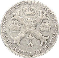 Kronenthaler. Brabant. Brussel. Jozef II. 1785. Zeer Fraai.