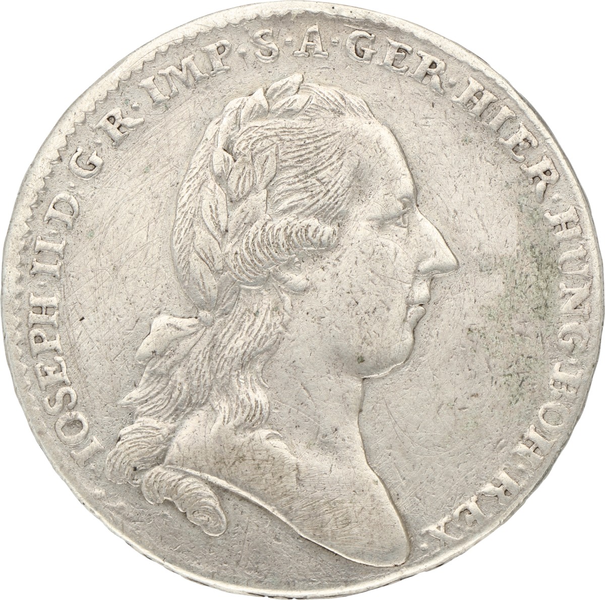 Kronenthaler. Brabant. Brussel. Jozef II. 1785. Zeer Fraai.