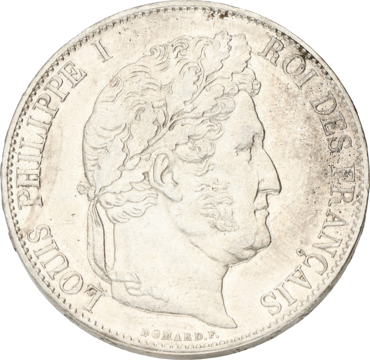 France. Second kingdom. Louis Philippe I. 5 Francs. 1847 A. XF +.