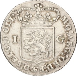 1 Generaliteits Gulden. Holland. 1794. Zeer Fraai.