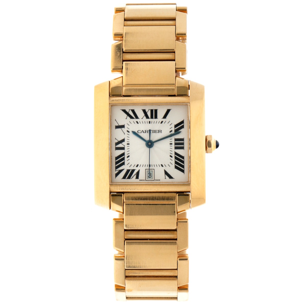 Cartier Tank Française 18K. 'Large' 1840 - Heren horloge - ca. 2000.