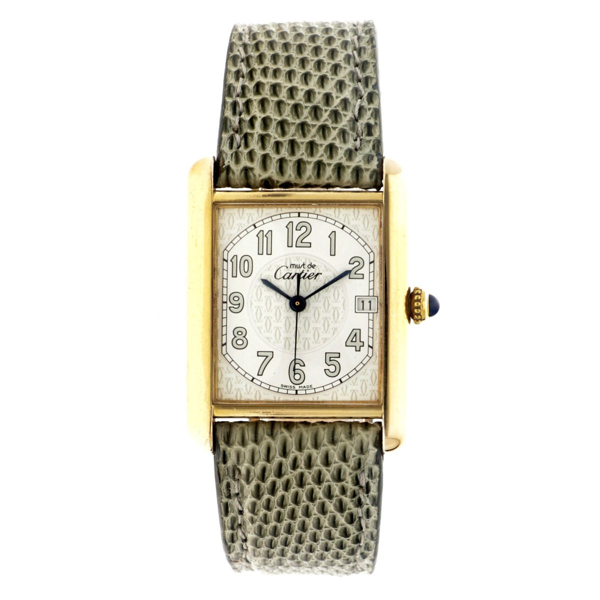 No Reserve - Cartier Must de Cartier Tank 2413 - Heren horloge 