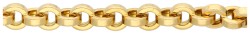 Chopard 18K geelgouden Happy Diamond schakelarmband met hart bedel