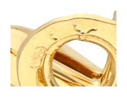 Chaumet 18K geelgouden 'Lien' oorstekers