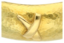 Tiffany & Co 18K geelgouden Paloma Picasso 'Graffiti' collection bangle armband.