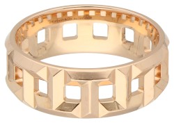 Tiffany & Co 18K geelgouden T-collection True ring