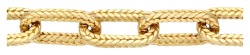 18K Geelgouden closed forever schakel armband