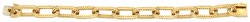 18K Geelgouden closed forever schakel armband