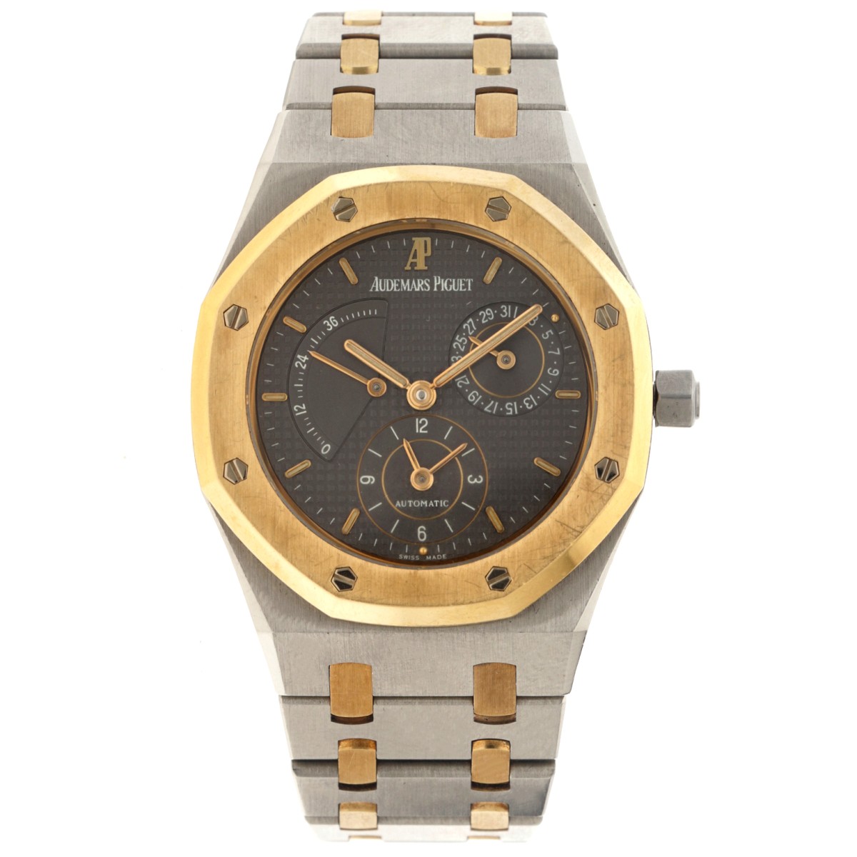 Audemars Piguet Royal Oak Dual Time 25730SA.0.0789SA - Heren horloge - ca. 1990.