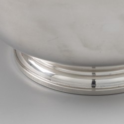 Schaal naar Paul Revere`s "Liberty Bowl", Stieff Silver co. Baltimore (Maryland) 1963, zilver.