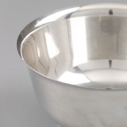 Schaal naar Paul Revere`s "Liberty Bowl", Stieff Silver co. Baltimore (Maryland) 1963, zilver.