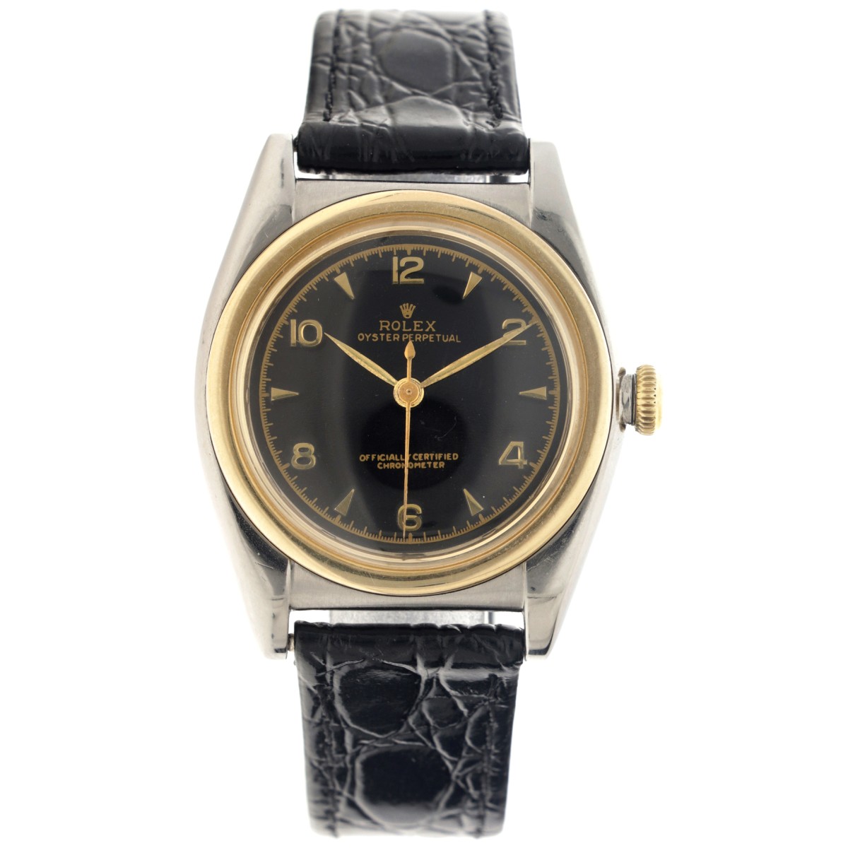 No Reserve - Rolex Oyster Perpetual 'Bubble Back' 2764 - Heren horloge - ca. 1930.