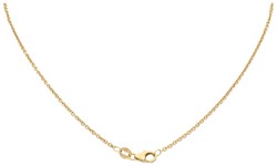 Piaget 18K geelgouden collier met hart hanger bezet met ca. 0.13 ct. diamant.