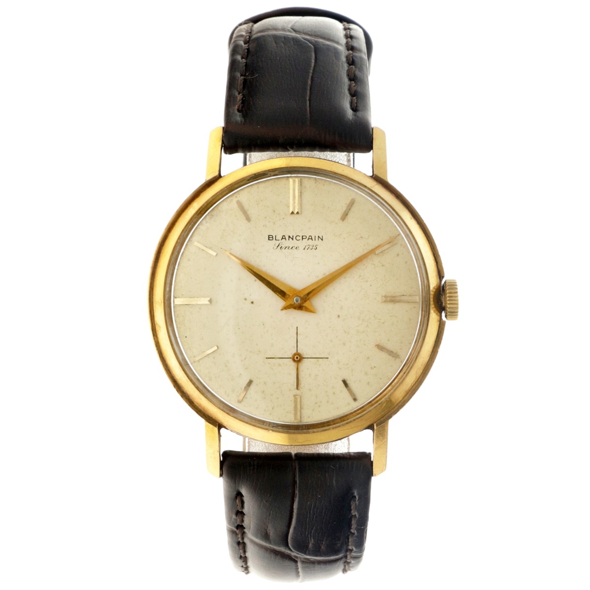 No Reserve - Blancpain Vintage (18K.) - Heren horloge 