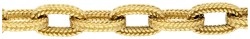 18K Geelgouden closed-for-ever schakel armband