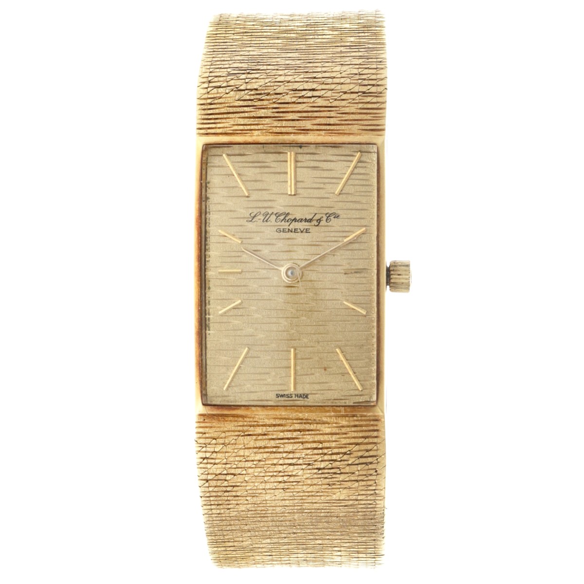 Chopard "Tank" (18K.) 2001 - Midsize horloge 