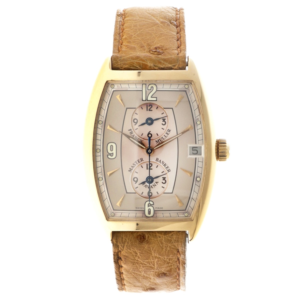 Franck Müller Master Banker Havana (18K.) 2852MBK - Heren horloge 