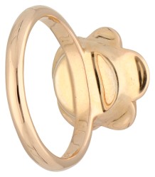 Bigli 'Lily Bloom' 18K roségouden ring.