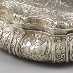 Snuifdoos, Gebruder Glaser, Hanau ca. 1890, zilver.