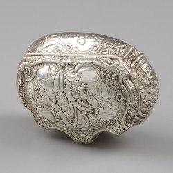 Snuifdoos, Gebruder Glaser, Hanau ca. 1890, zilver.