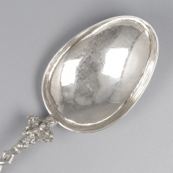 Gelegenheidslepel, Eise Ruardi, Dokkum / Kollum ca. 1785, zilver.