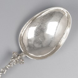 Friese gelegenheidslepel, Sneek ca. 1785, zilver.