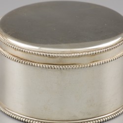 Koektrommel, A. Presburg, Haarlem 1976, zilver.