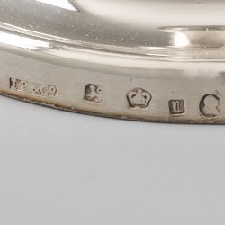 'Georgian silver' kandelaars (4), John Parsons & Co (1783-1793), Sheffield 1790, zilver.