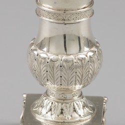 Strooibussen (2), Jonkheer Tjaard Anne Marius Albert van Andringa de Kempenaer (1901-1905), Leeuwarden 1905, zilver.