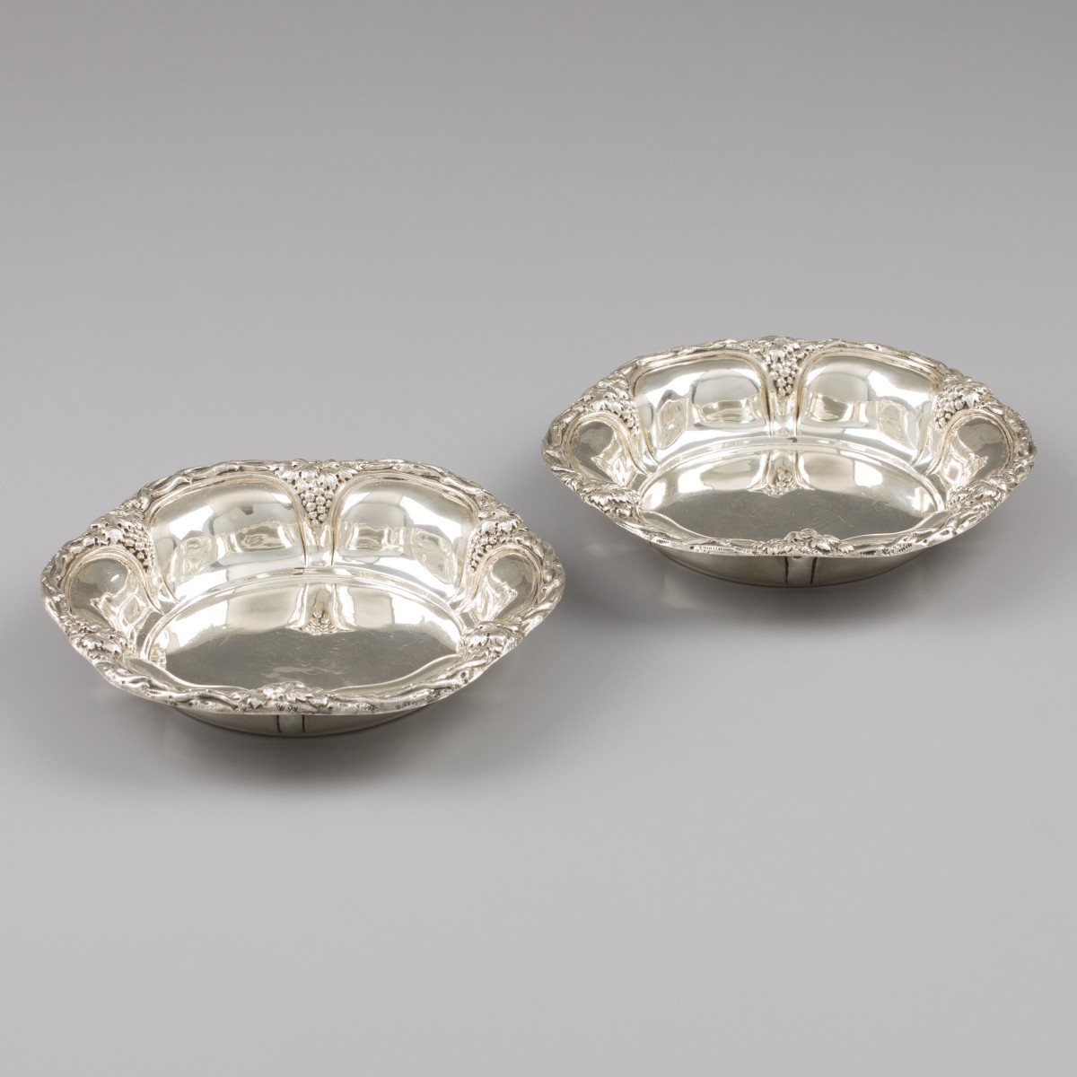 Flessenbakken (2), Auguste Bonnevie, Brussel ca. 1835, zilver.