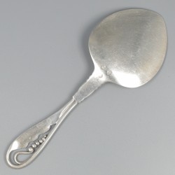 Georg Jensen pastei- / patéschep, model nr. 42, zilver. Ontworpen door Georg Jensen.