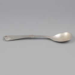 Georg Jensen jamlepel, model nr. 19, zilver. Ontworpen door Georg Jensen in 1914.