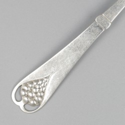 Georg Jensen jamlepel, model nr. 19, zilver. Ontworpen door Georg Jensen in 1914.