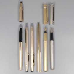 Pierre Balmain, S.T. Dupont, Cartier & Cross Pennen (6x)